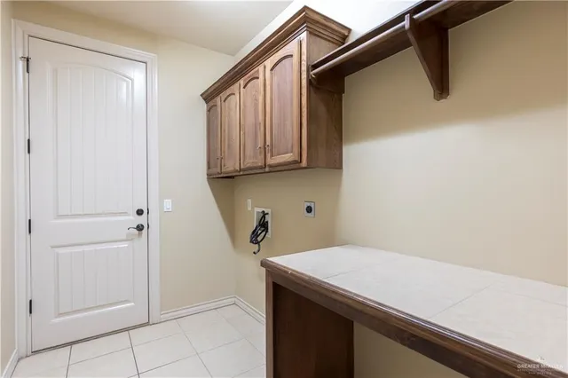 a utility room with a sink
