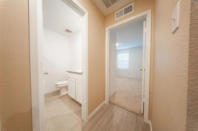 a bathroom with a toilet