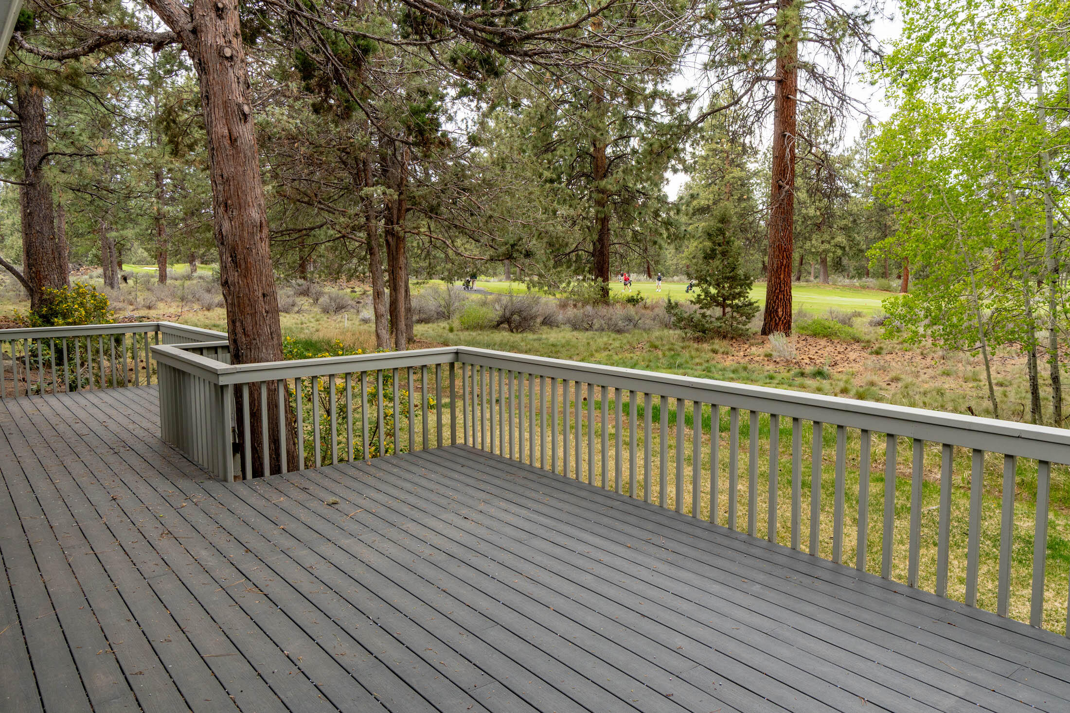 20316 Donkey Sled Road Bend, OR 97702 - Photo 29 of 50 a view of a wooden deck