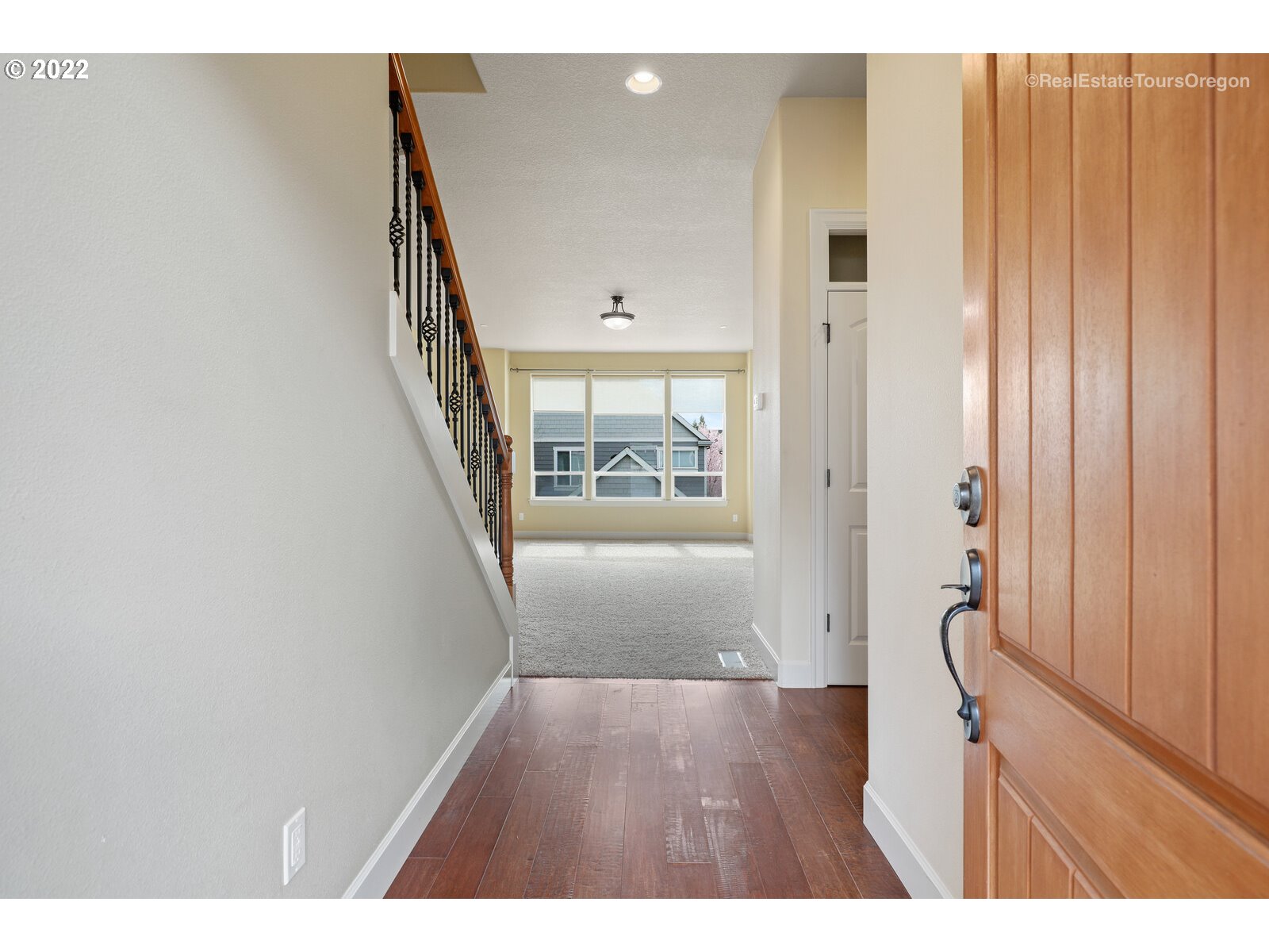 11510 Northwest Knightsview Lane Portland, OR 97229 - Photo 3 of 32 a view of an entryway with wooden floor
