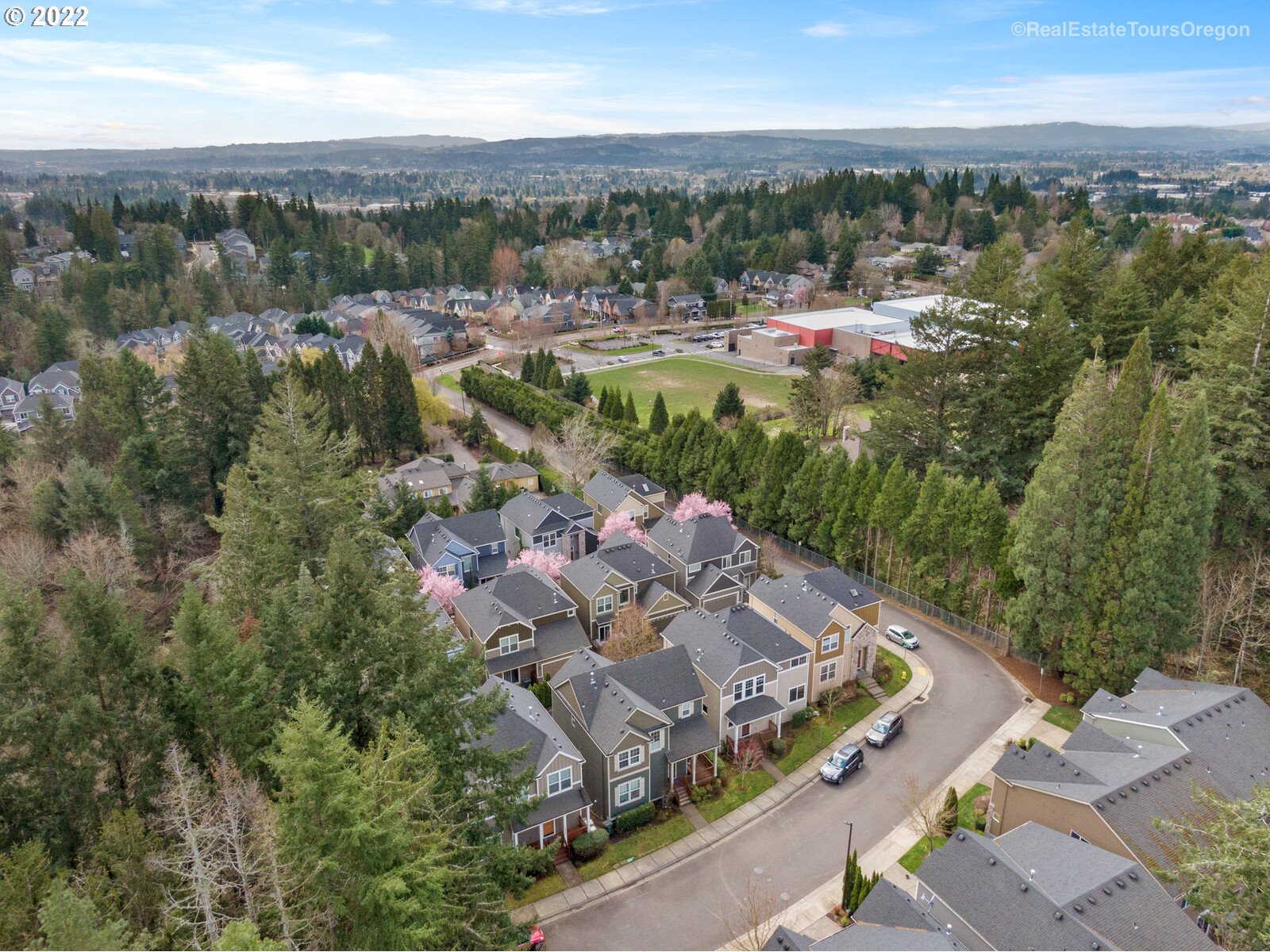 11510 Northwest Knightsview Lane Portland, OR 97229 - Photo 32 of 32 a view of a city with ocean view
