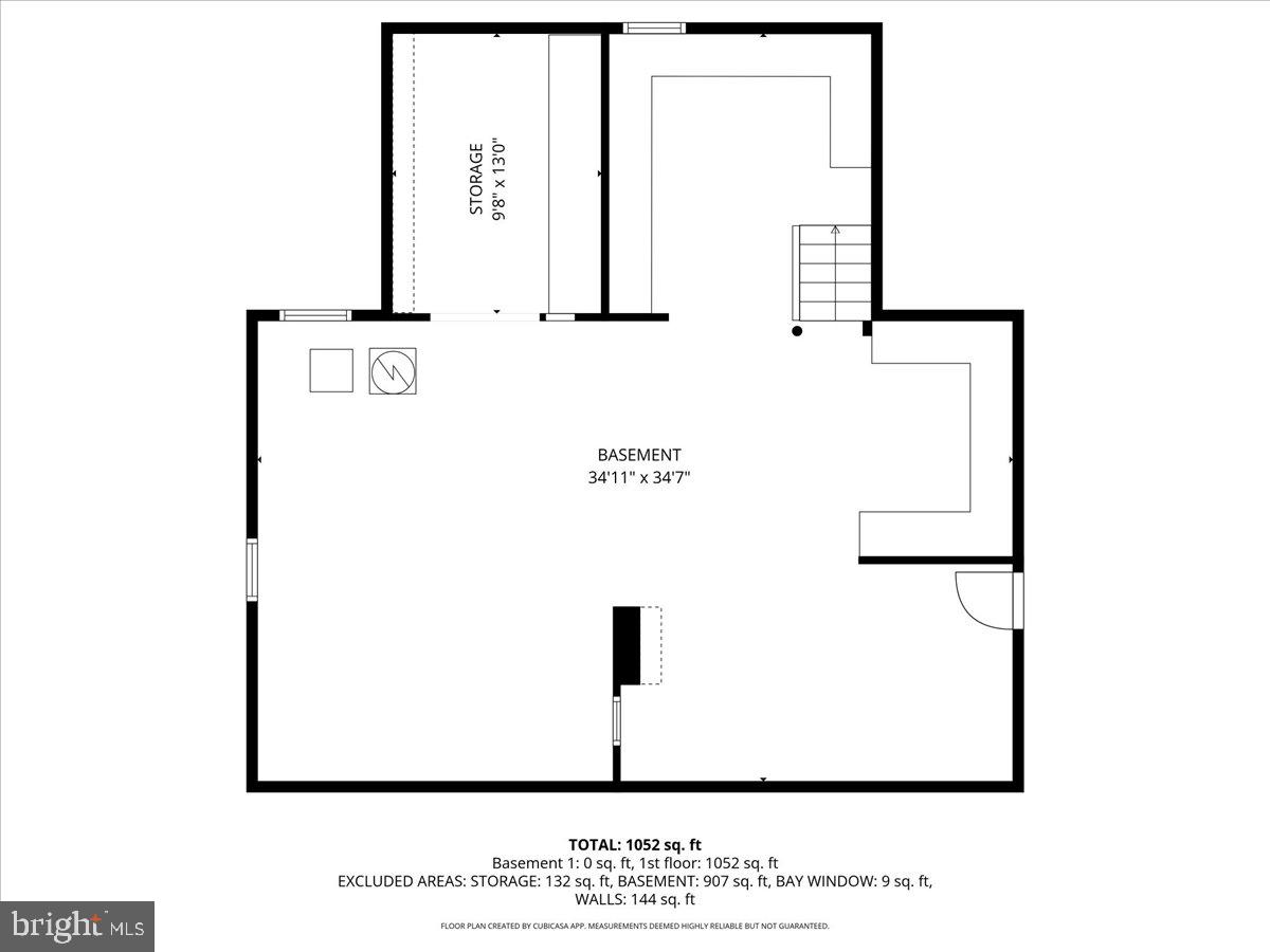 18 Henry Road Gibbsboro, NJ 08026 - Photo 26 of 26 Basement Floorplan