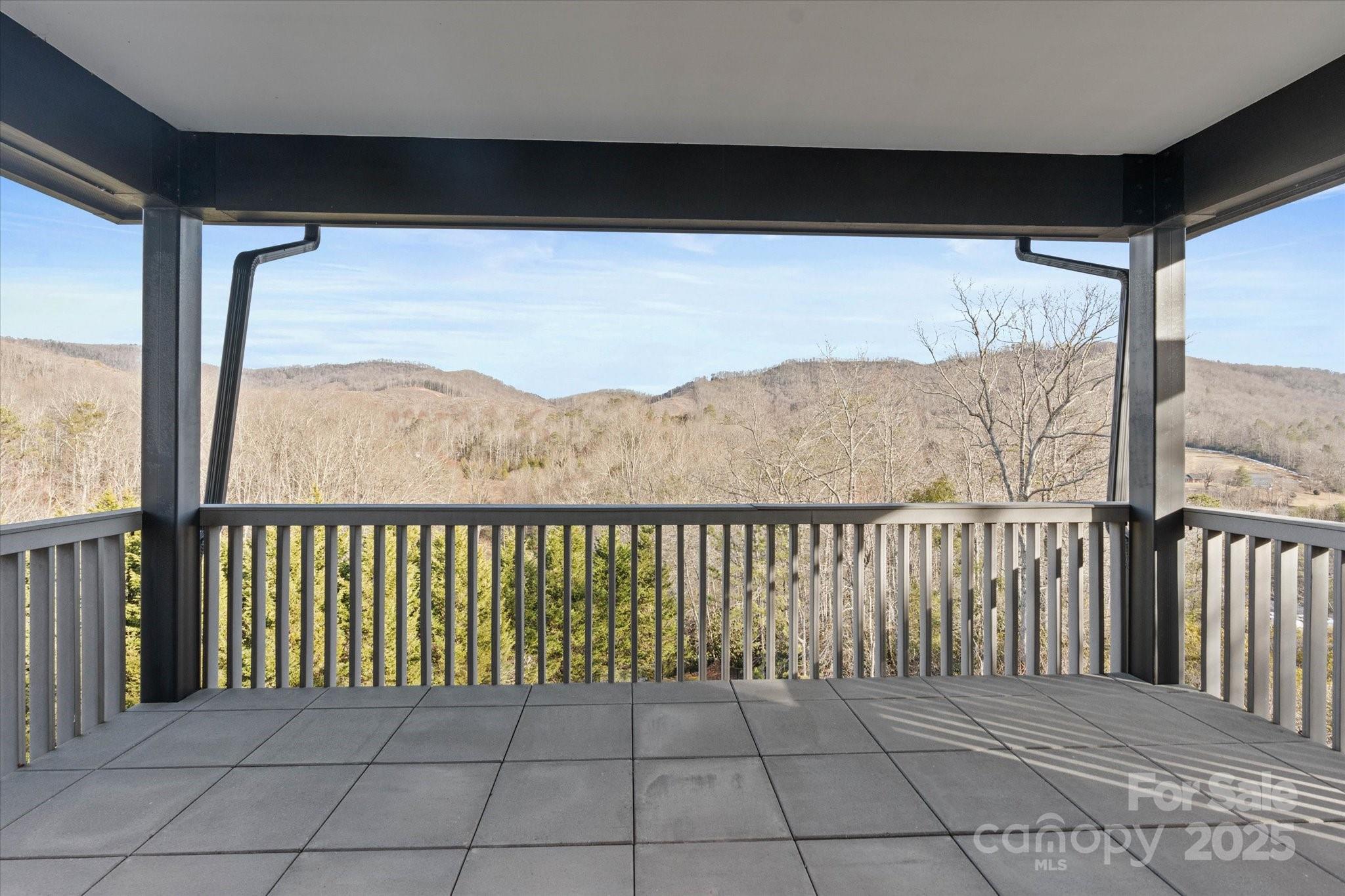151 Pine Ridge Road Burnsville, NC 28714 - Photo 46 of 48 a view of a balcony