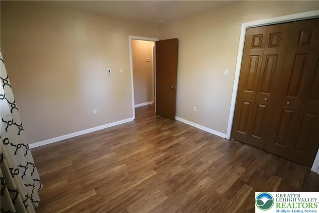 wooden floor in an empty room