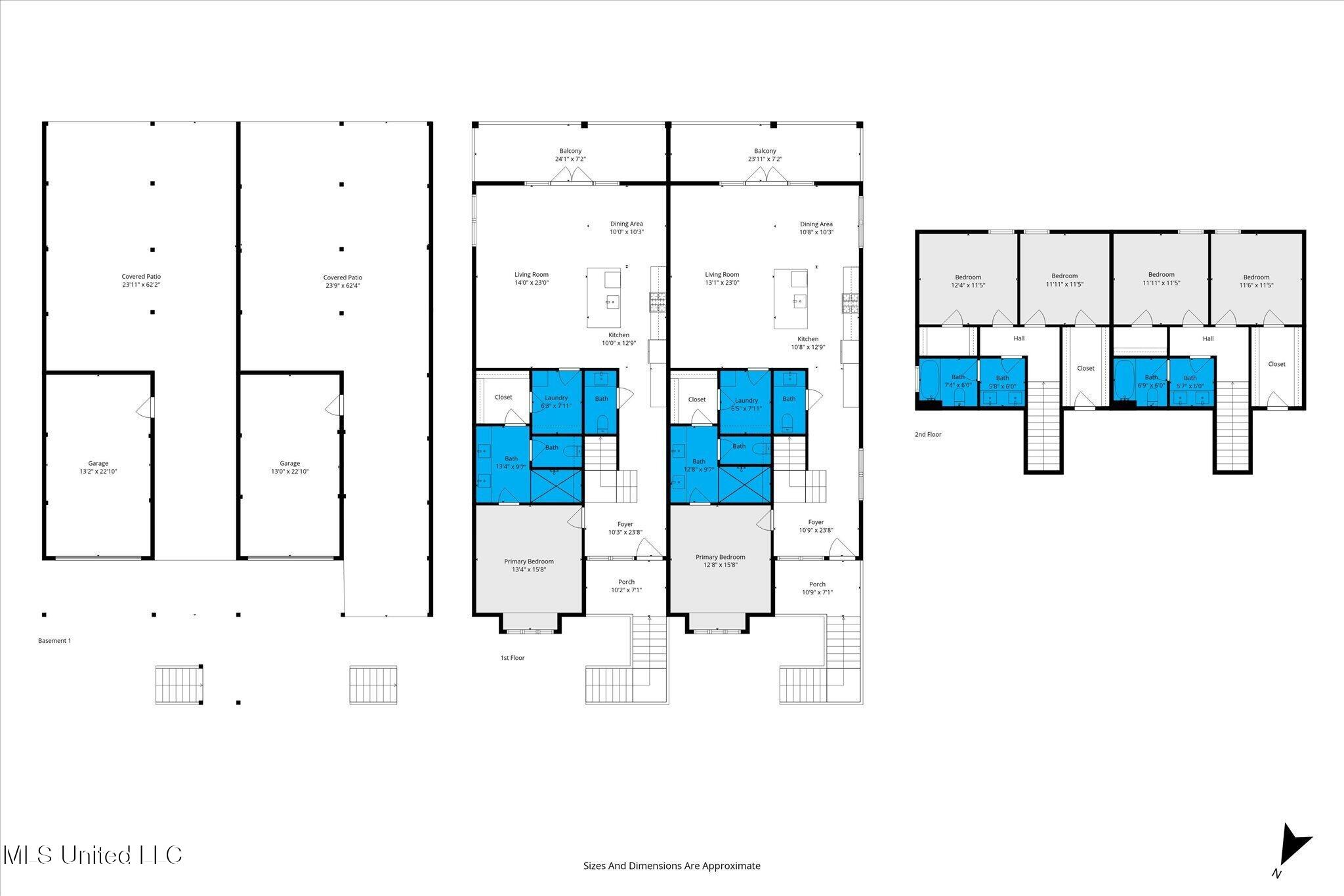 115 East 5th Street, Unit A Long Beach, MS 39560 - Photo 32 of 35 35-Floor Plans - 115 E 5th St