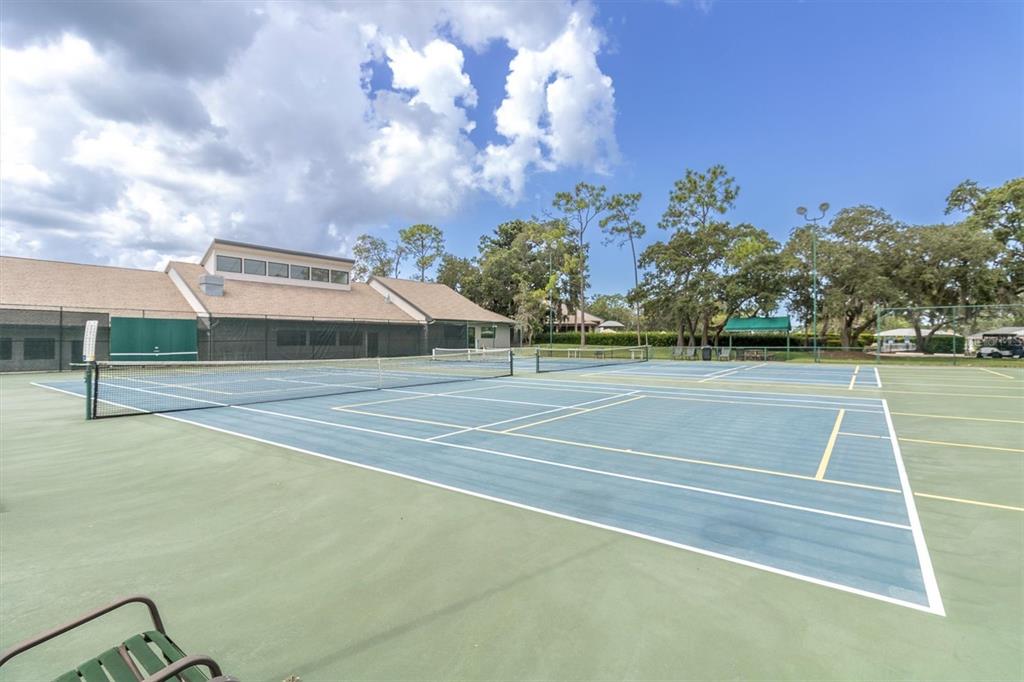 7099 Pond View Court Spring Hill, FL 34606 - Photo 49 of 64 a view of a tennis court