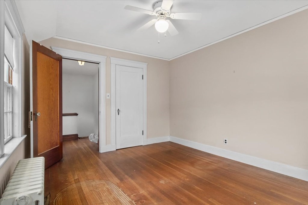 41 Bogandale Road Boston, MA 02132 - Photo 17 of 38 wooden floor in an empty room