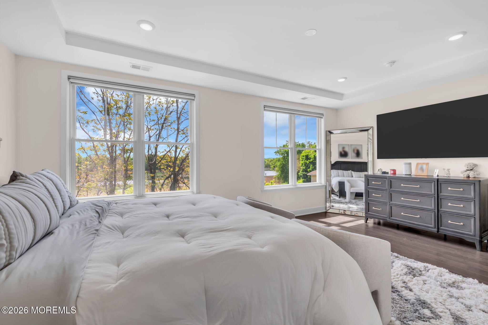 12 Raritan Boulevard Keyport, NJ 07735 - Photo 24 of 41 a bedroom with a bed and television