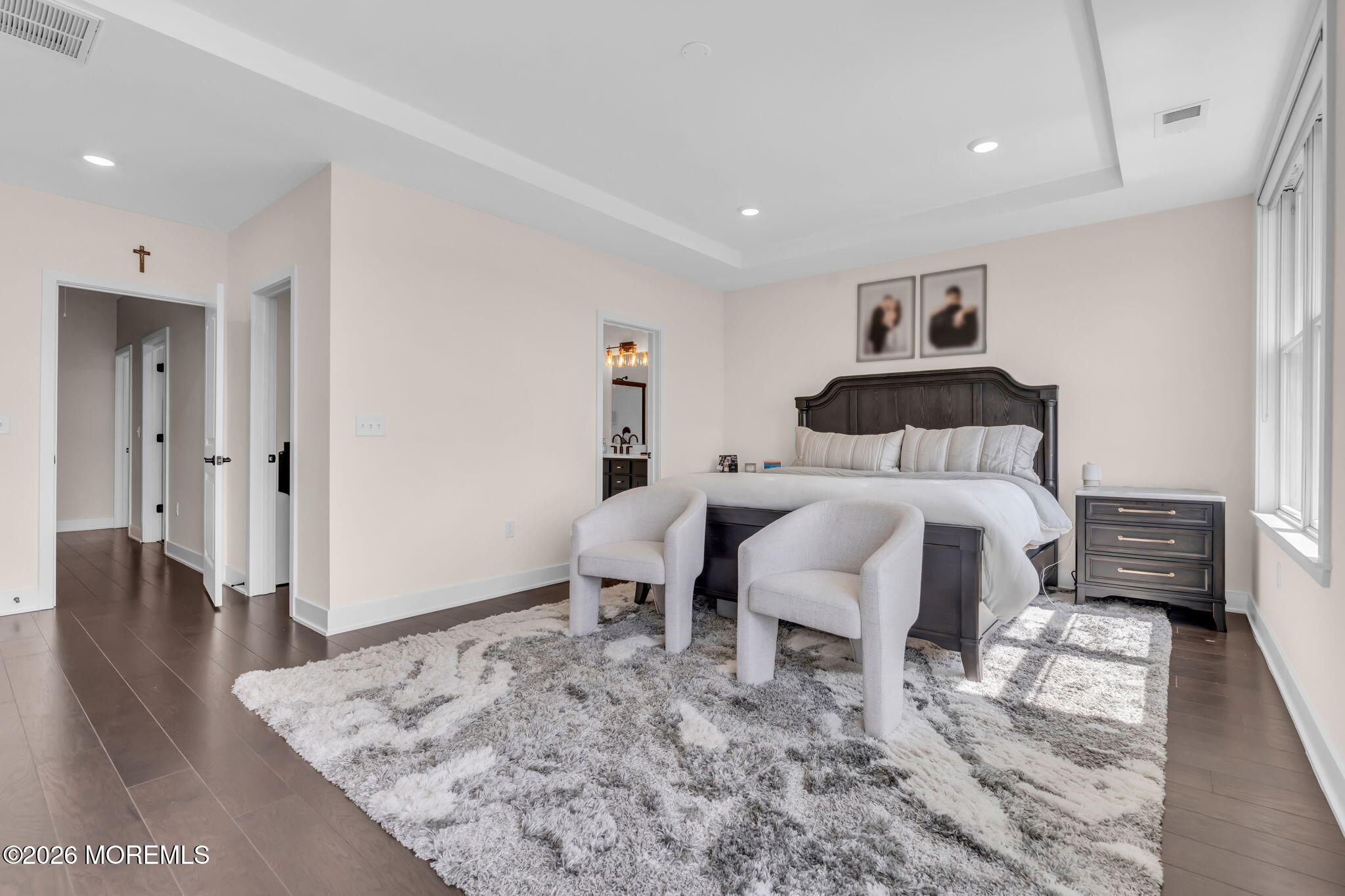 12 Raritan Boulevard Keyport, NJ 07735 - Photo 5 of 41 a bedroom with furniture and a wooden floor