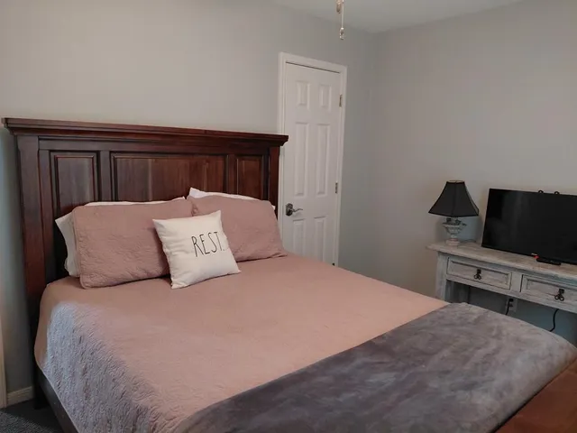 a view of room with cabinet