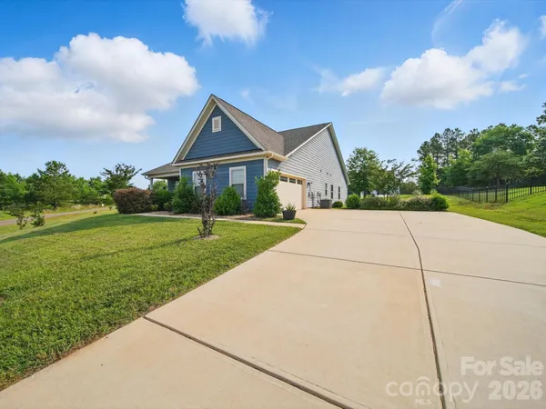 front view of house with a yard