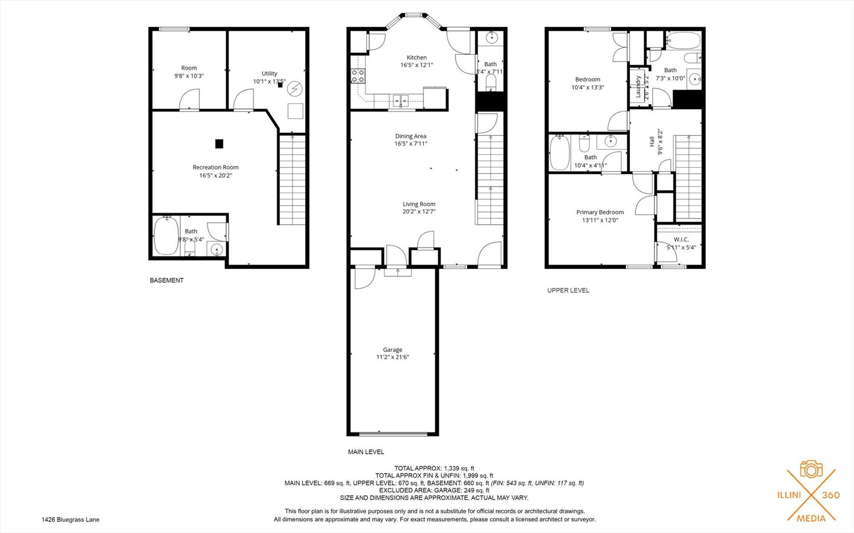 1424 Bluegrass Lane Champaign, IL 61822 - Photo 29 of 29 a picture of a room with a white wall and white refrigerator