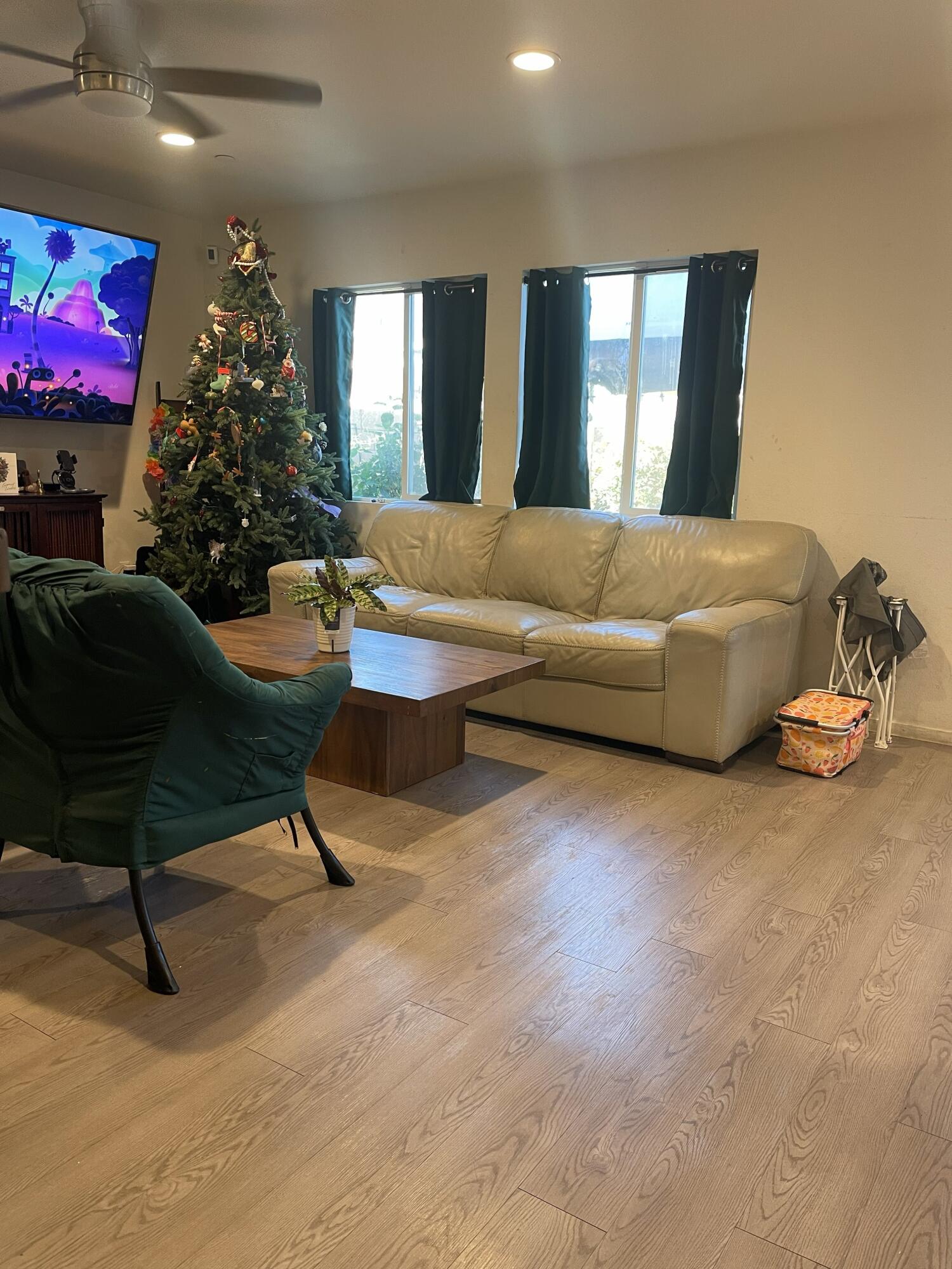 85226 Avenida Reforma Coachella, CA 92236 - Photo 4 of 7 a living room with furniture and a christmas tree