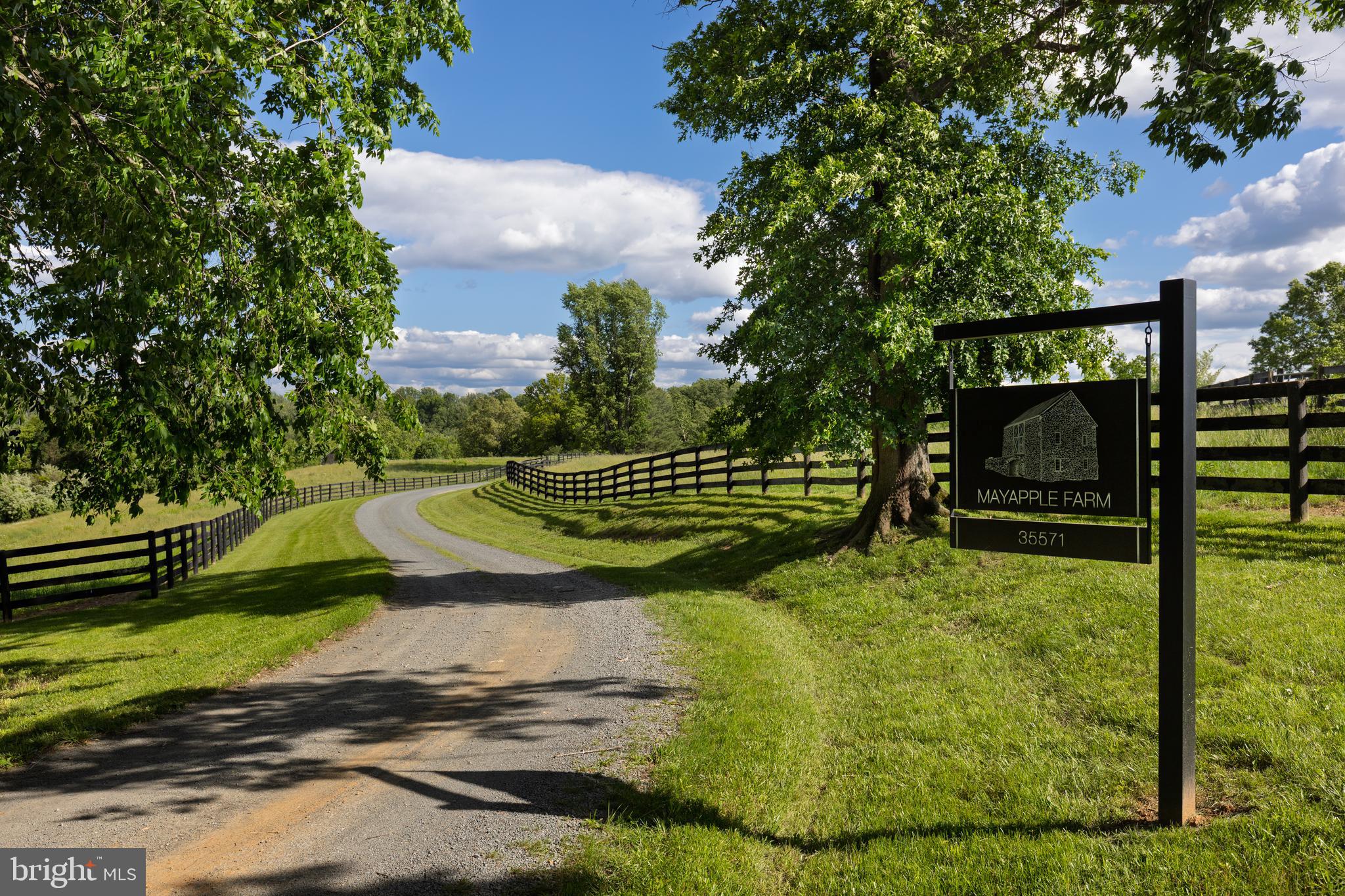 35571 Millville Road Middleburg, VA 20117 - Photo 3 of 50 Mayapple Farm entrance