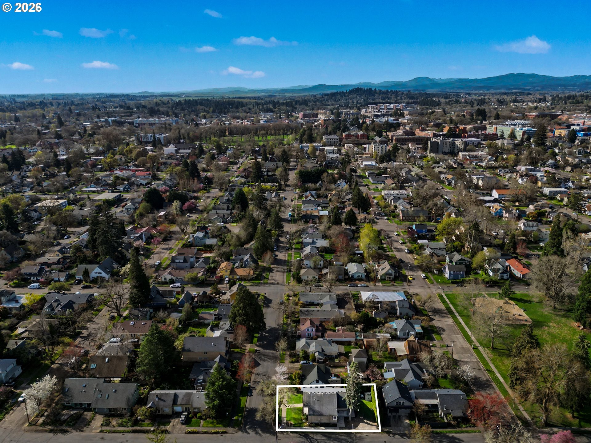 644 Northwest 14th Street Corvallis, OR 97330 - Photo 2 of 23 an aerial view of a city