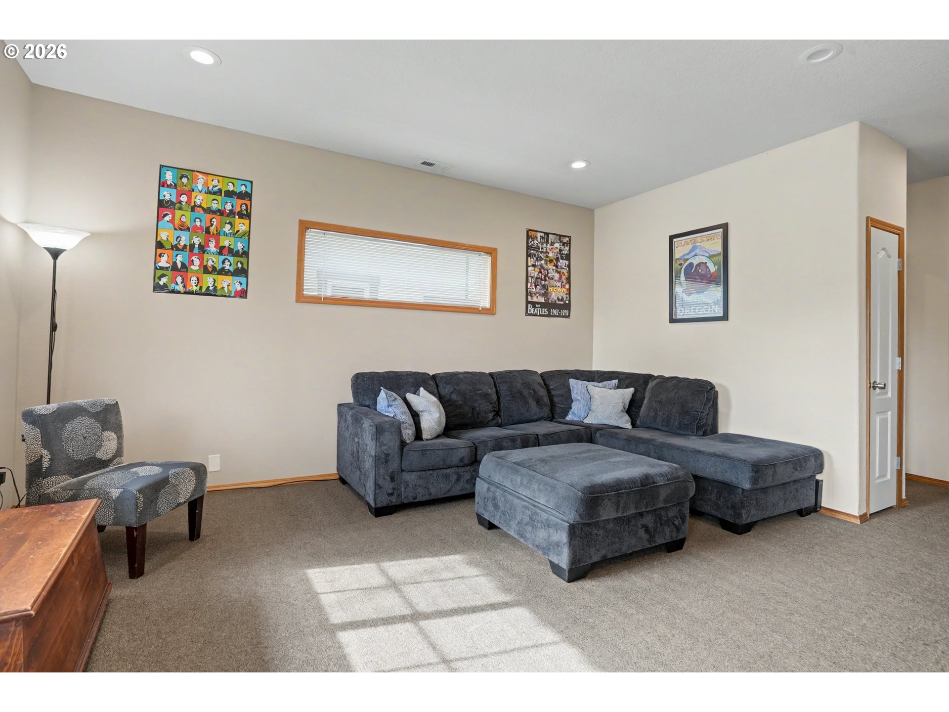 644 Northwest 14th Street Corvallis, OR 97330 - Photo 8 of 23 a living room with couches and painting on the wall