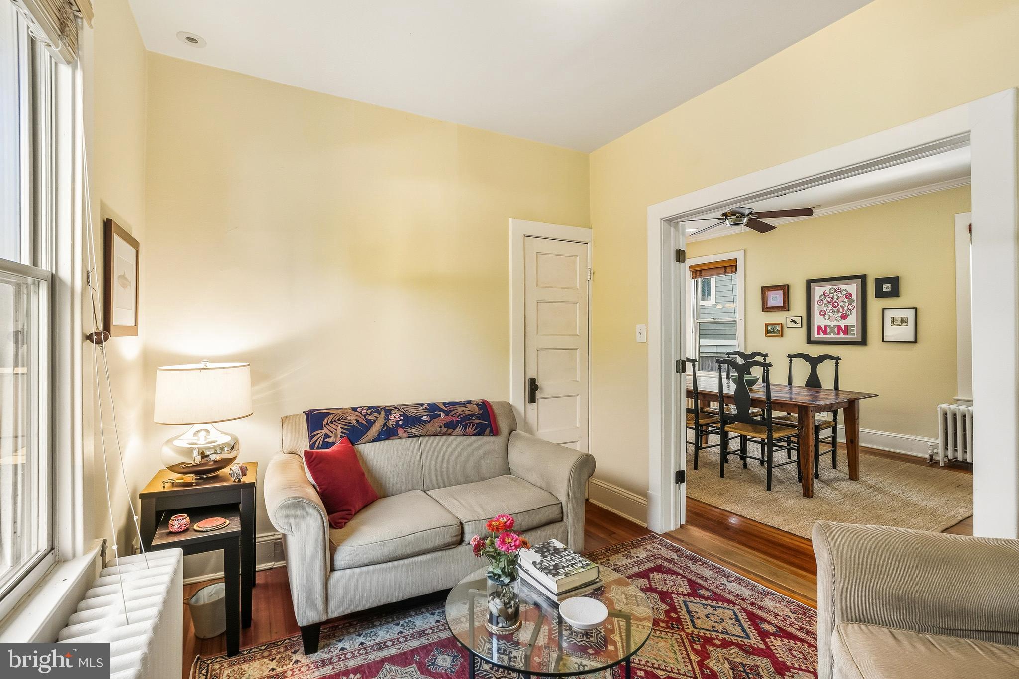 207 Spring Avenue Takoma Park, MD 20912 - Photo 12 of 40 Sitting Room Opens to the Dining Room