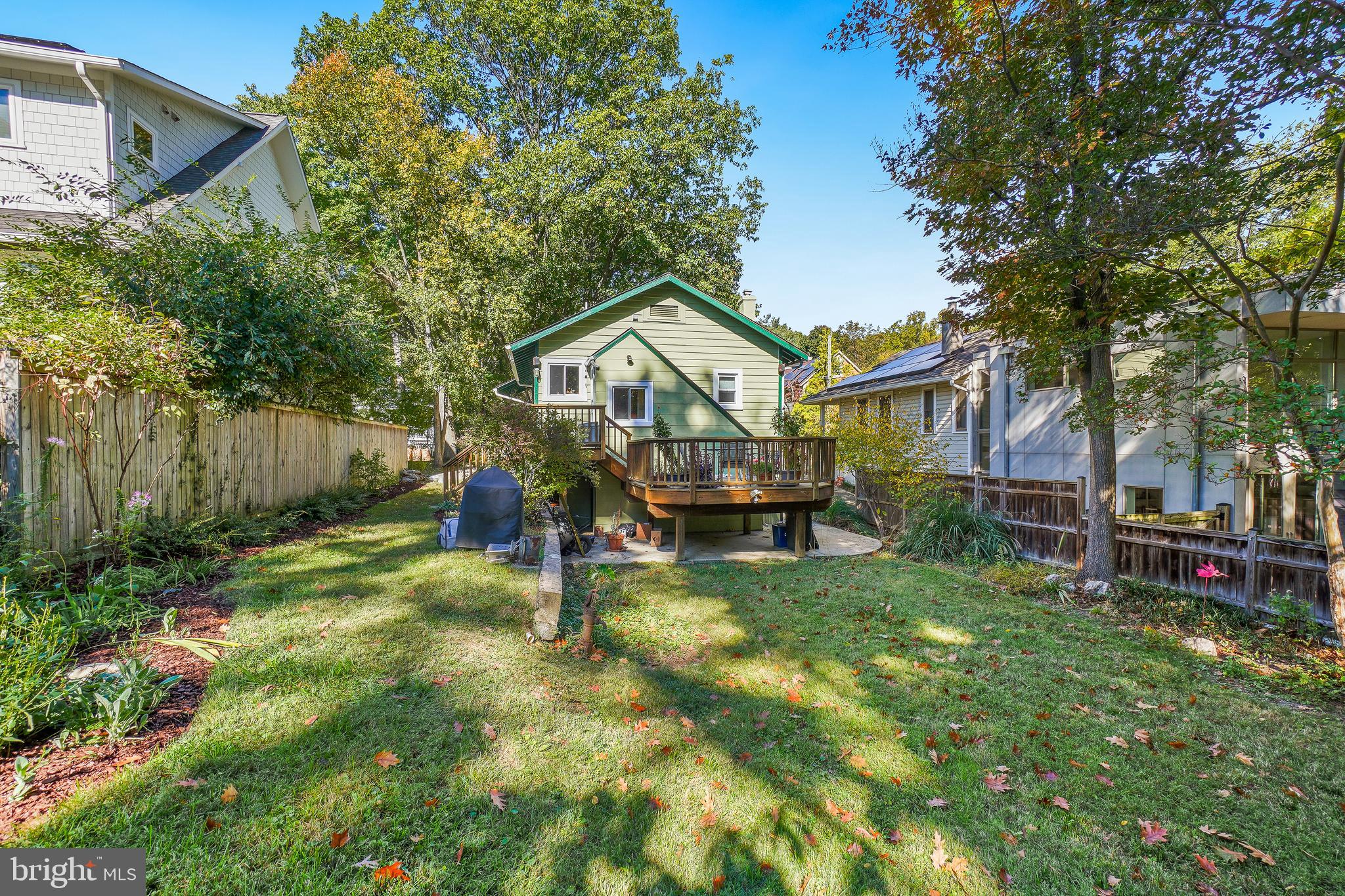 207 Spring Avenue Takoma Park, MD 20912 - Photo 36 of 40 Exterior Rear and Landscaped Yard