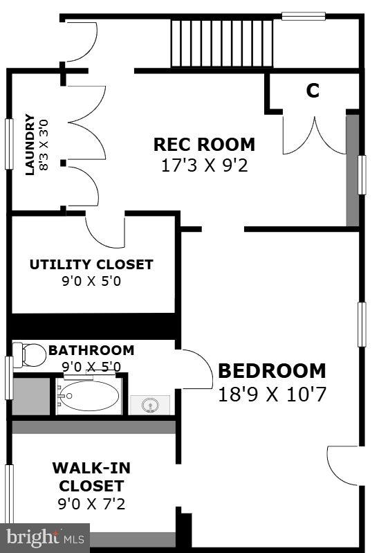 207 Spring Avenue Takoma Park, MD 20912 - Photo 40 of 40 Upper Level Floor Plan