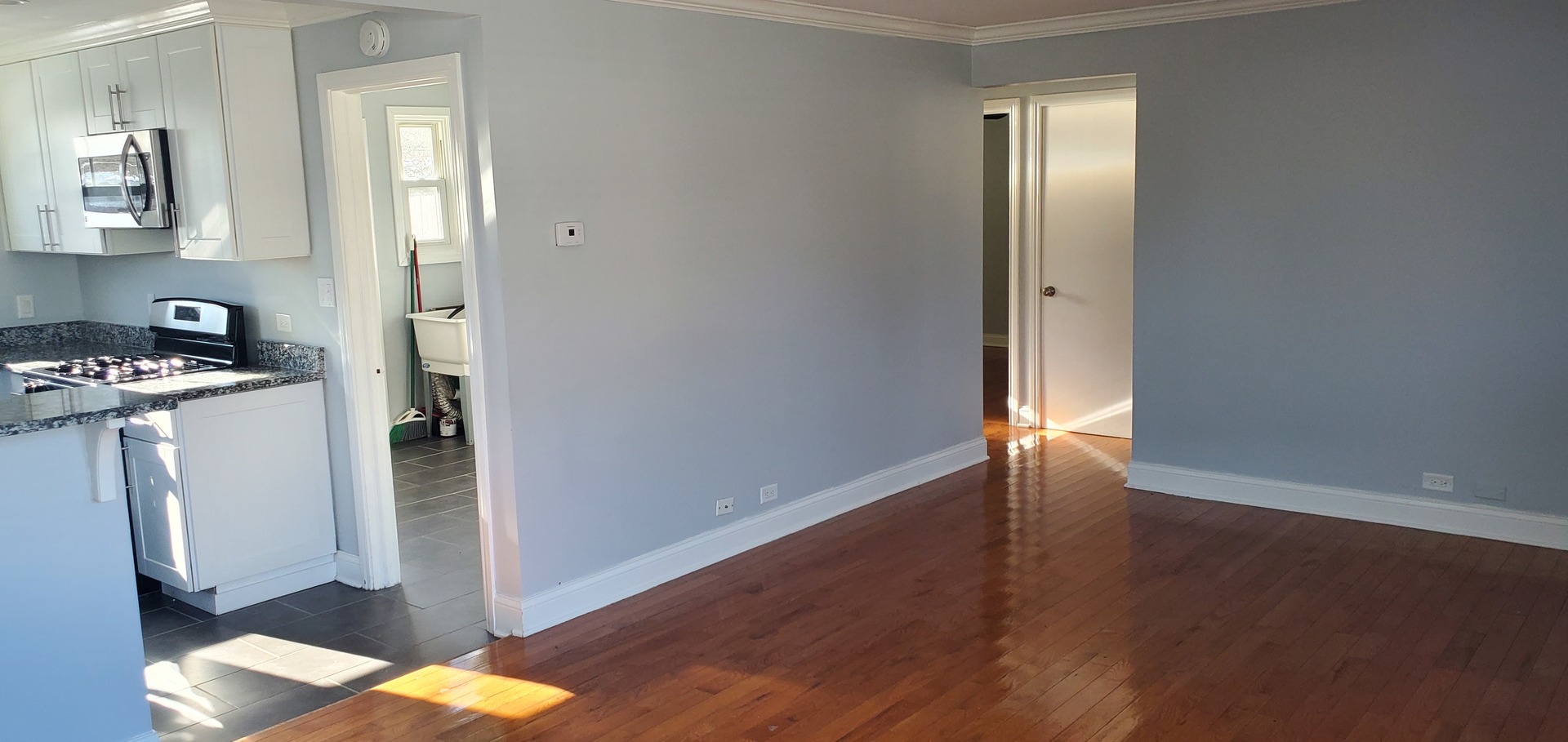 2049 Magnolia Road Homewood, IL 60430 - Photo 5 of 10 wooden floor in an empty room