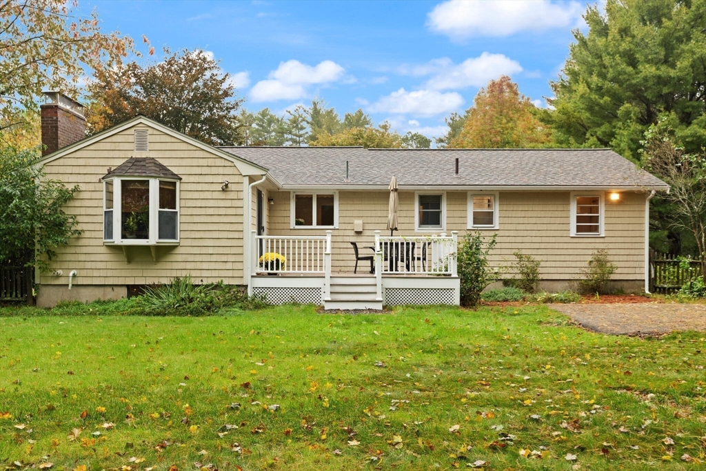 33 Longmeadow Lane Sharon, MA 02067 - Photo 23 of 29 a front view of house with yard and green space