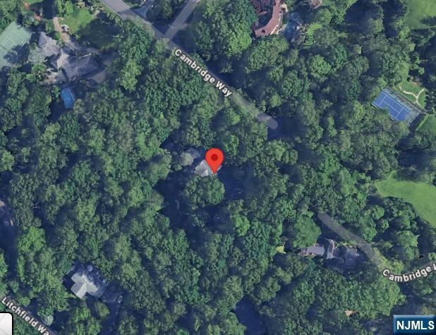 34 Cambridge Way Alpine, NJ 07620 - Photo 2 of 2 a backyard of a house with lots of green space