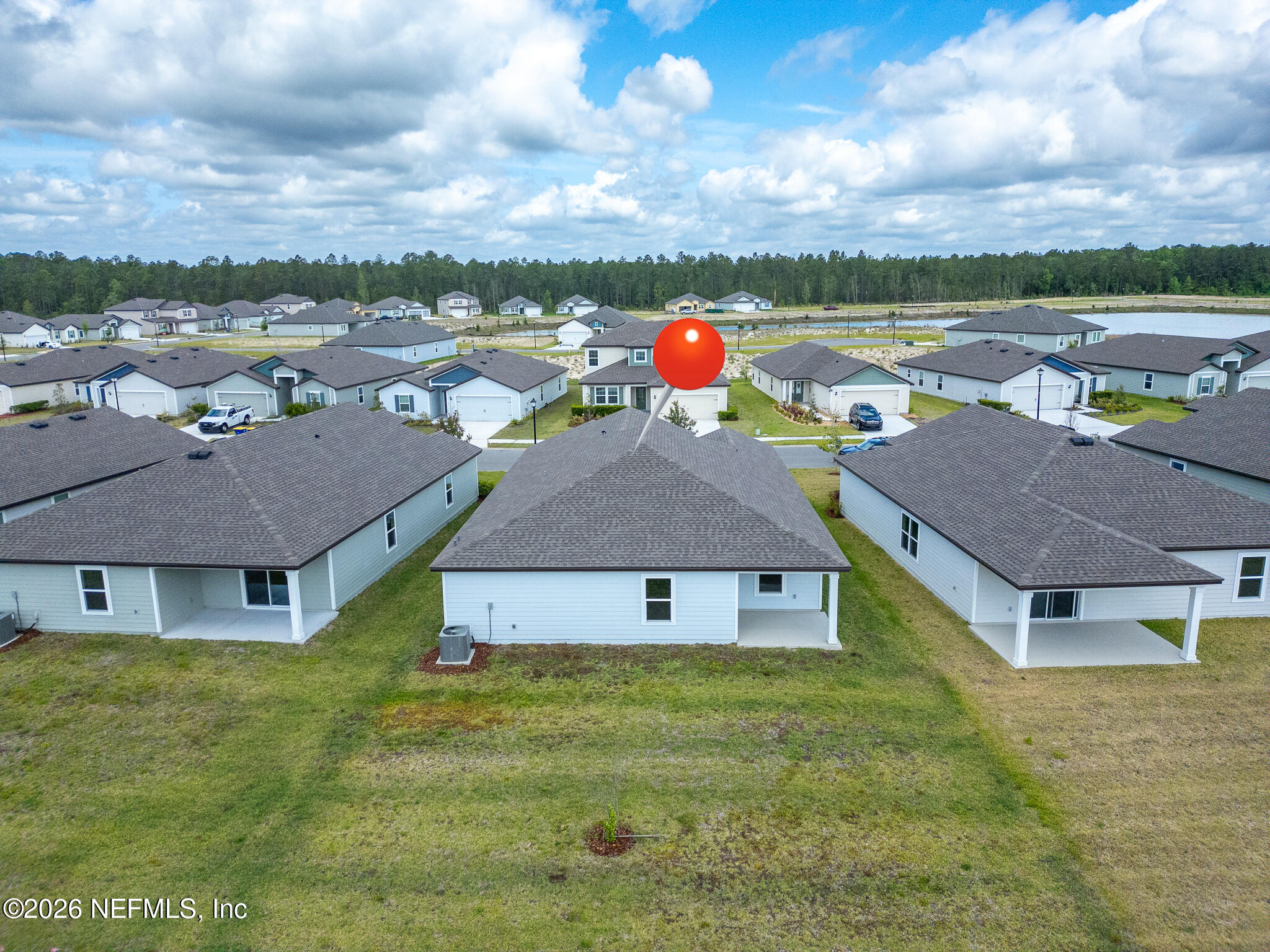 6918 Myrtle Oak Road Jacksonville, FL 32219 - Photo 44 of 49 40 Aerial - Back Exterior