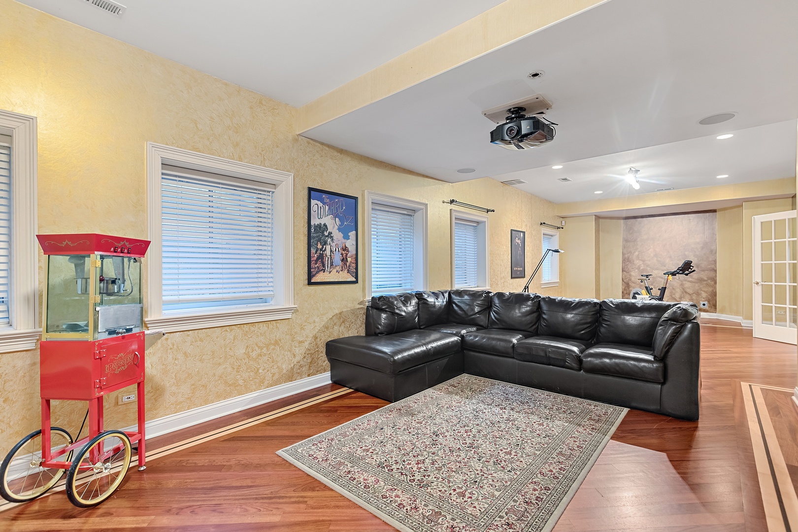 425 Sunset Ridge Road Northfield, IL 60093 - Photo 24 of 53 a living room with furniture and a dining table with wooden floor