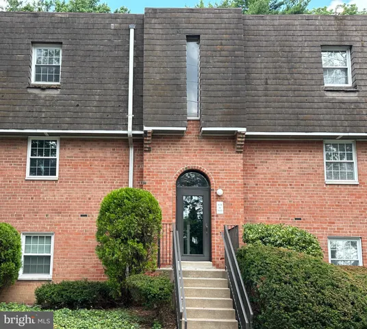 a view of a door of the house