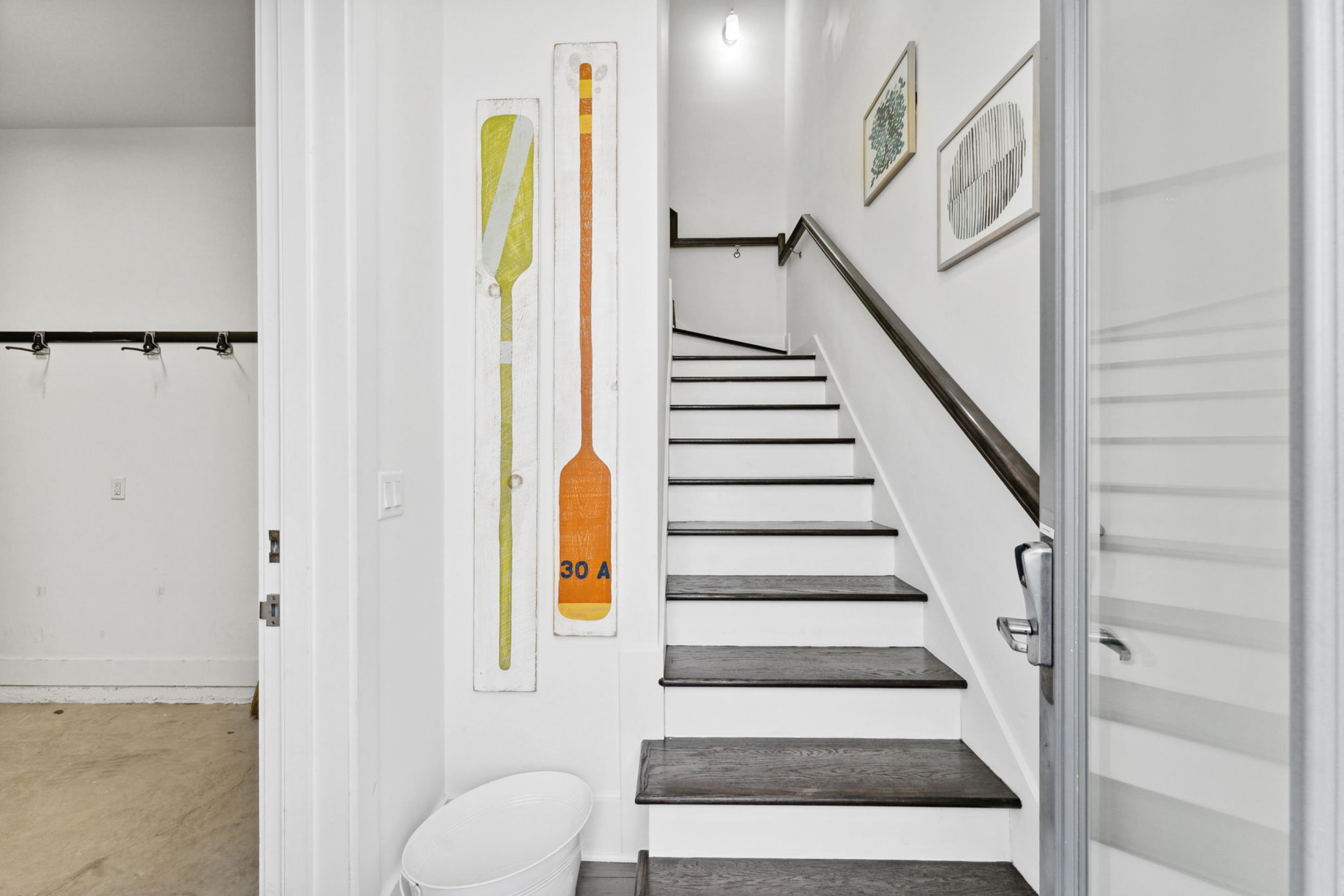 57 Milestone Dr Inlet Beach, Unit C Inlet Beach, FL 32461 - Photo 3 of 35 a view of entryway with wooden floor