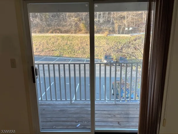 a view of deck with wooden floor