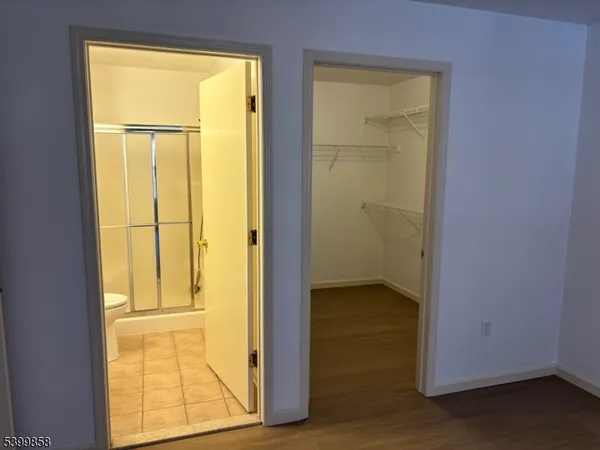 a view of bathroom with a tub