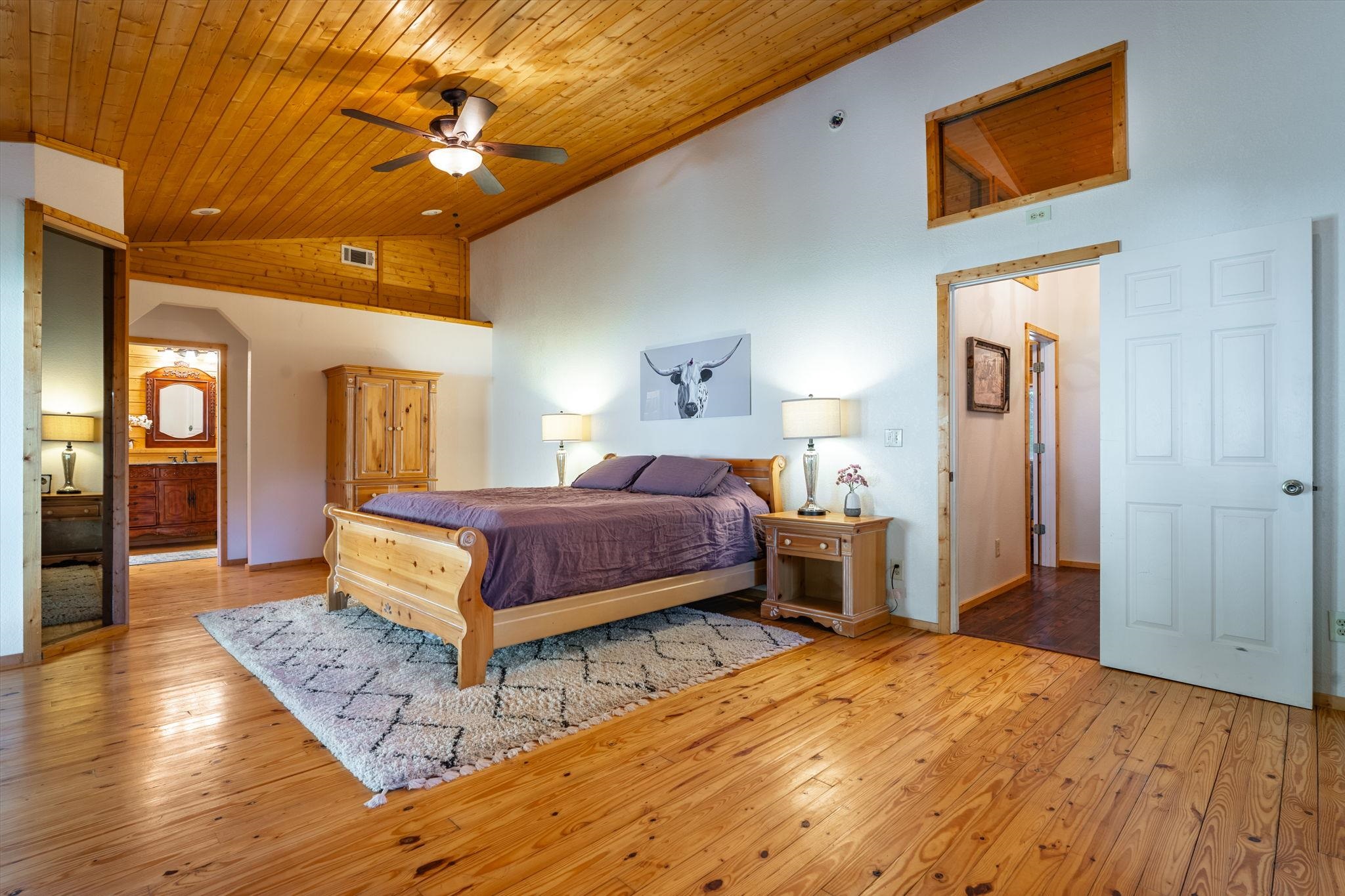 413-915 Scott Road Doyle, CA 96109 - Photo 11 of 28 a bedroom with a bed and wooden floor