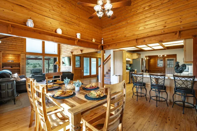 a room with furniture and a window