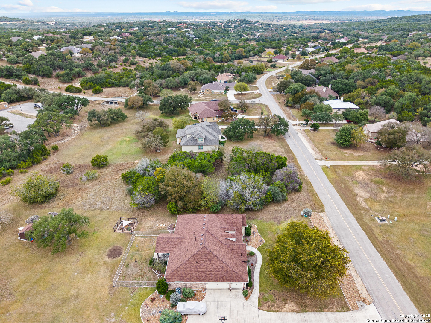 737 Long Meadow Spring Branch, TX 78070 - Photo 5 of 20 an aerial view of residential houses with outdoor space