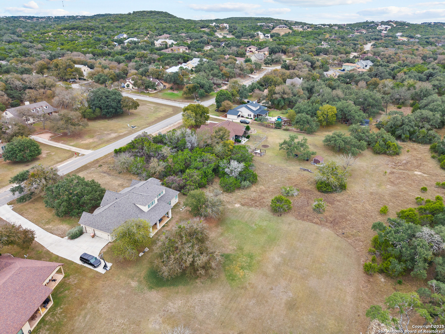 737 Long Meadow Spring Branch, TX 78070 - Photo 8 of 20 an aerial view of residential houses with outdoor space