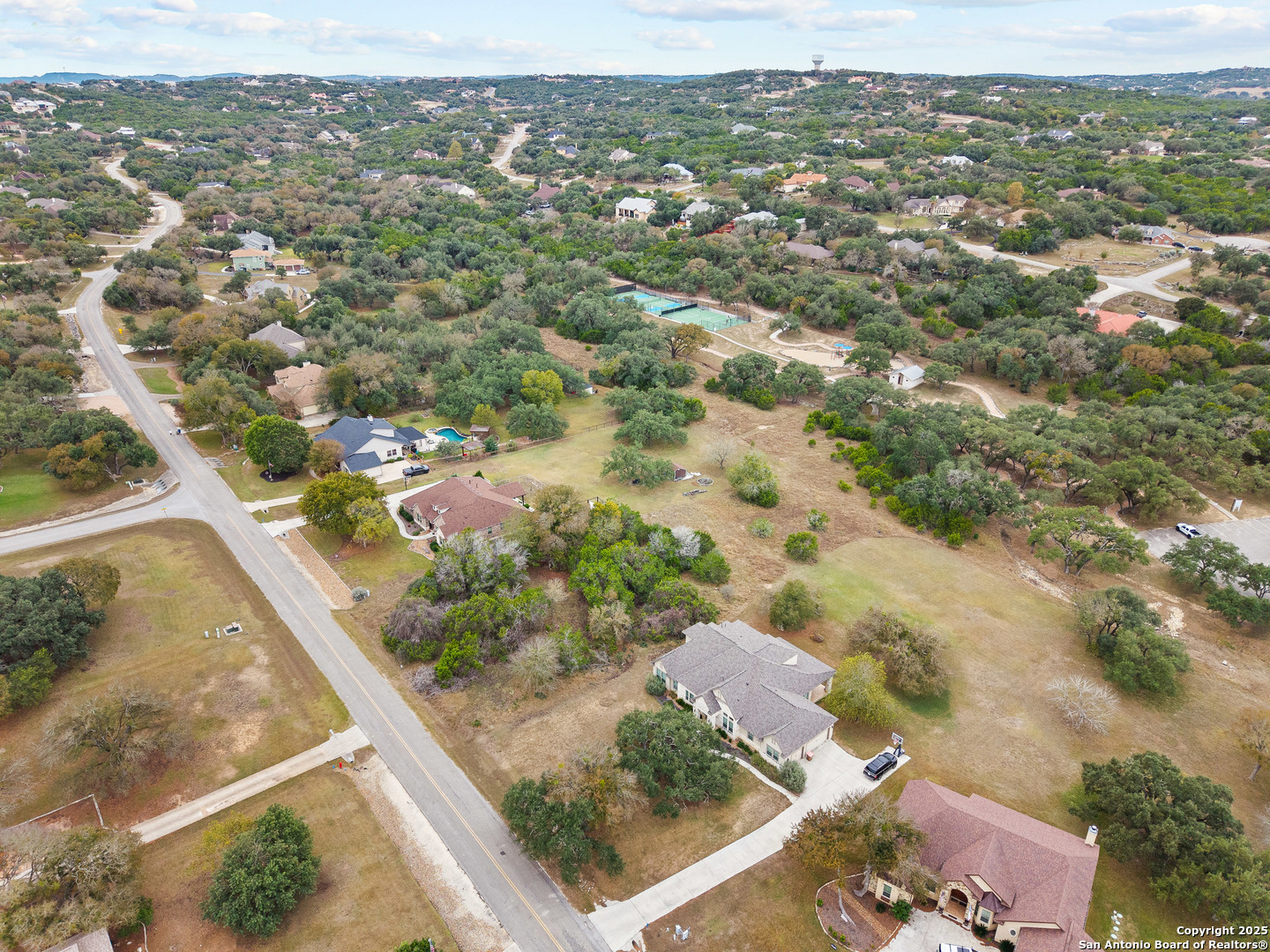737 Long Meadow Spring Branch, TX 78070 - Photo 10 of 20 an aerial view of residential houses with outdoor space