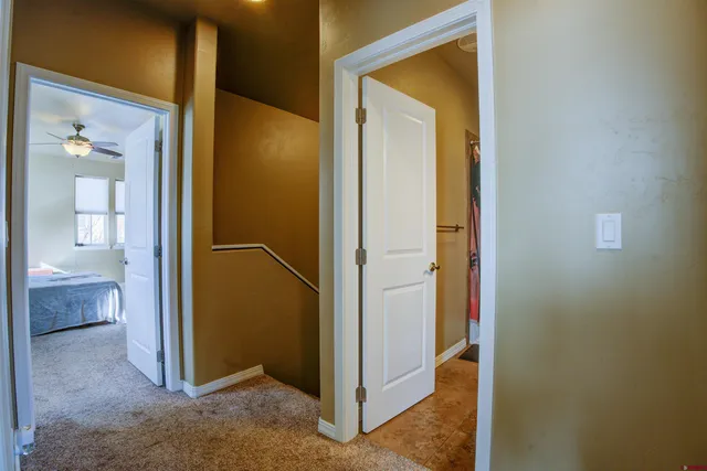 a view of an entryway door