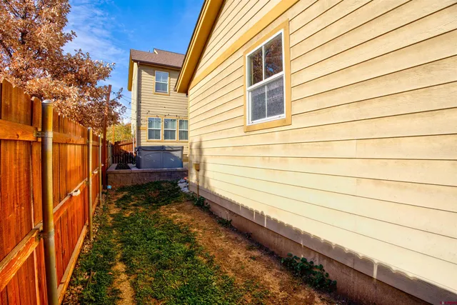 a house with trees in front of it