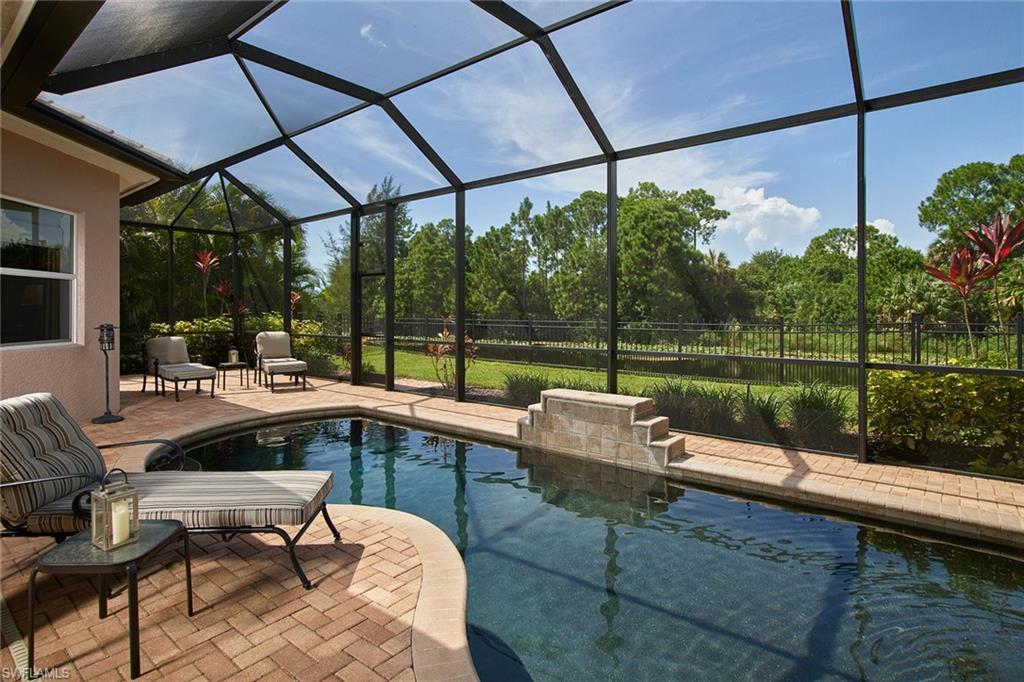 a outdoor view with a sitting space