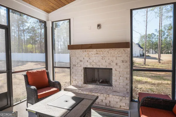 a house view with a backyard space