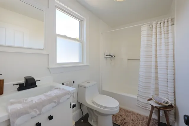 a bathroom with a sink and a toilet