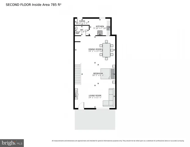 a picture of a floor plan