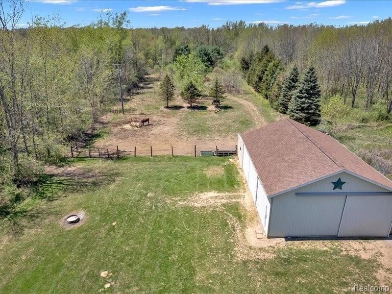 1853 Mitchell Lake Road Attica, MI 48412 - Photo 10 of 40 30 x 40 Pole Barn Has Water, Electric, and Heat