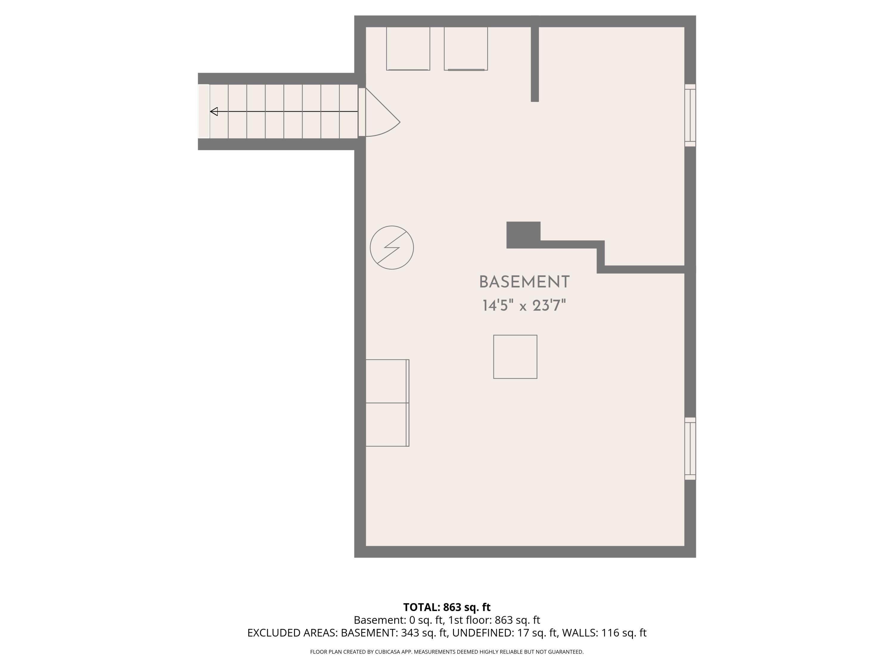 11460 5 Mile Road Morley, MI 49336 - Photo 33 of 33 2D Floor Plan for 11460 5 Mile Road.jpg