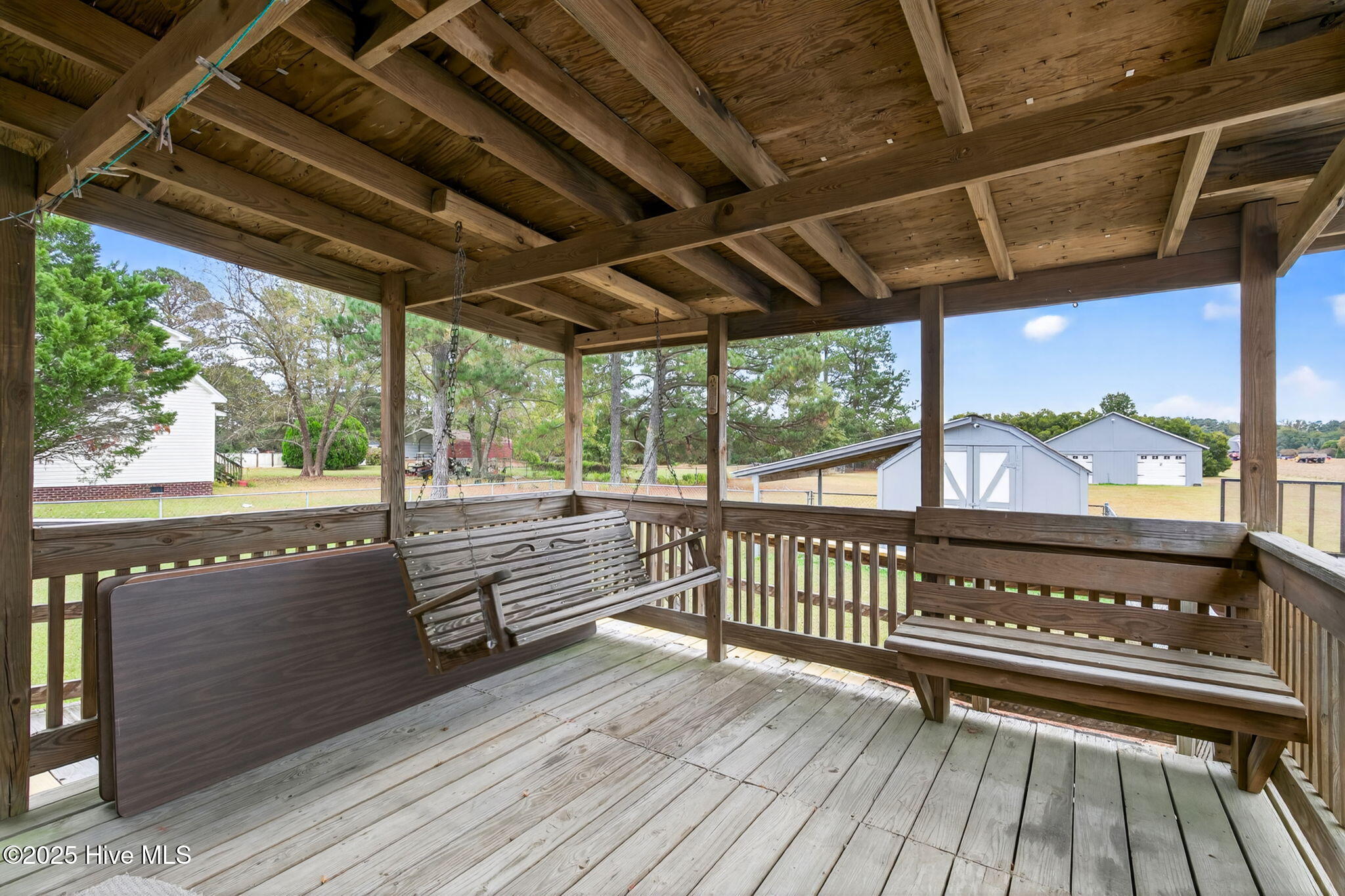 5619 Bloomery Road Wilson, NC 27896 - Photo 30 of 41 Covered Deck 2