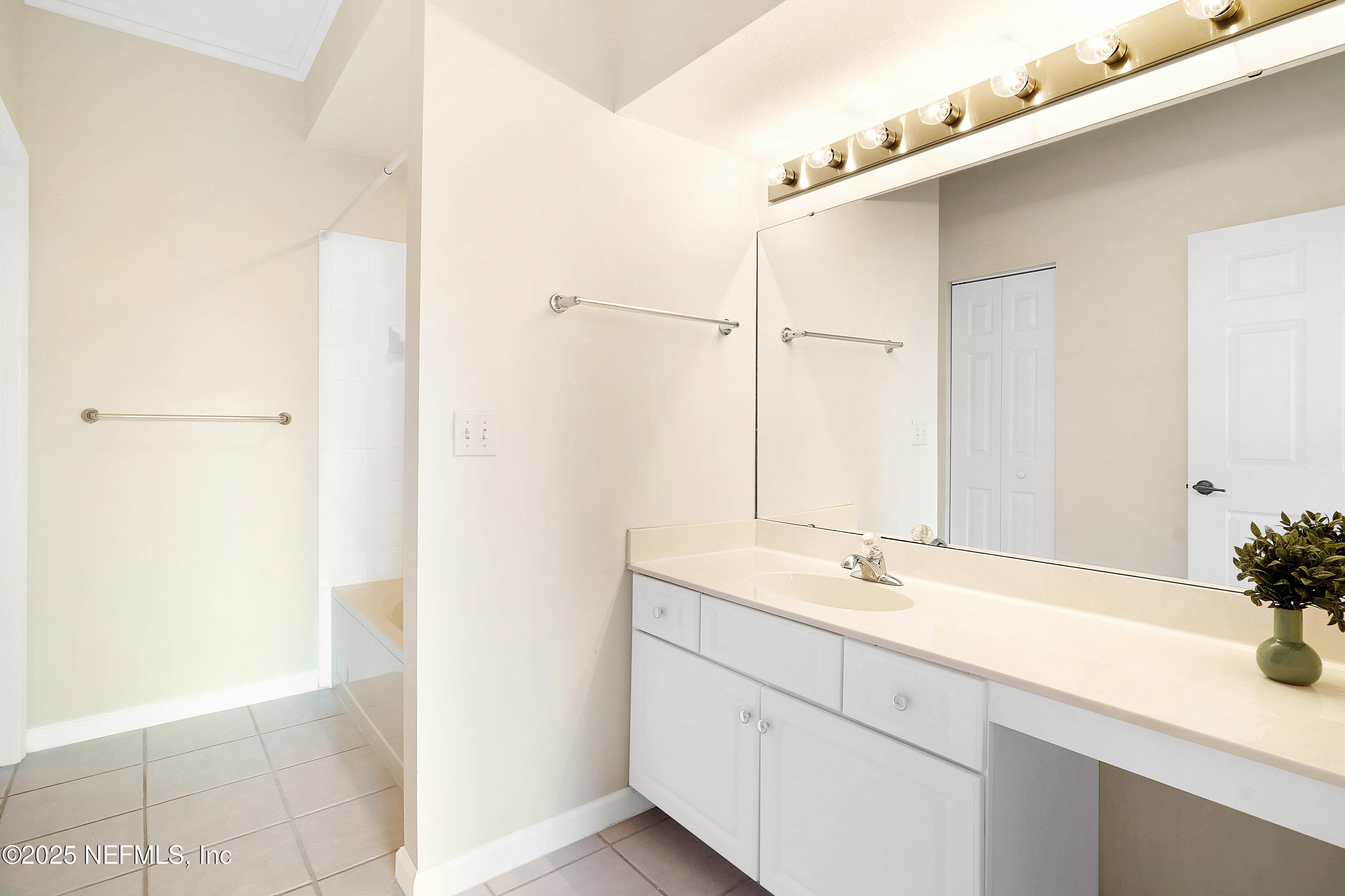 2827 Vista Cove Road St. Augustine, FL 32084 - Photo 18 of 59 a bathroom with a sink and a mirror