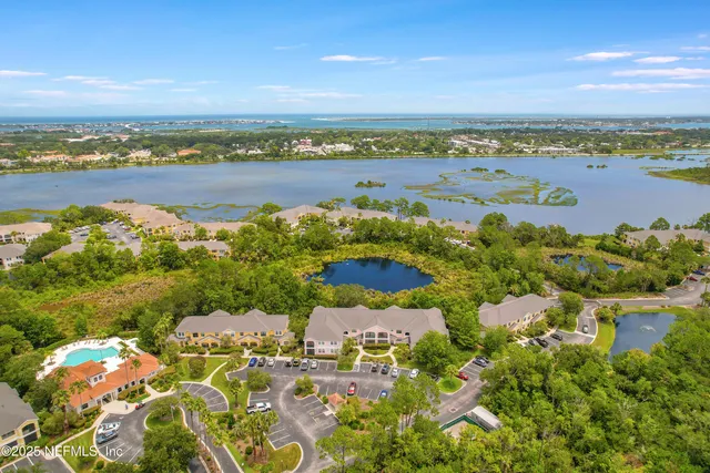 a view of city and ocean