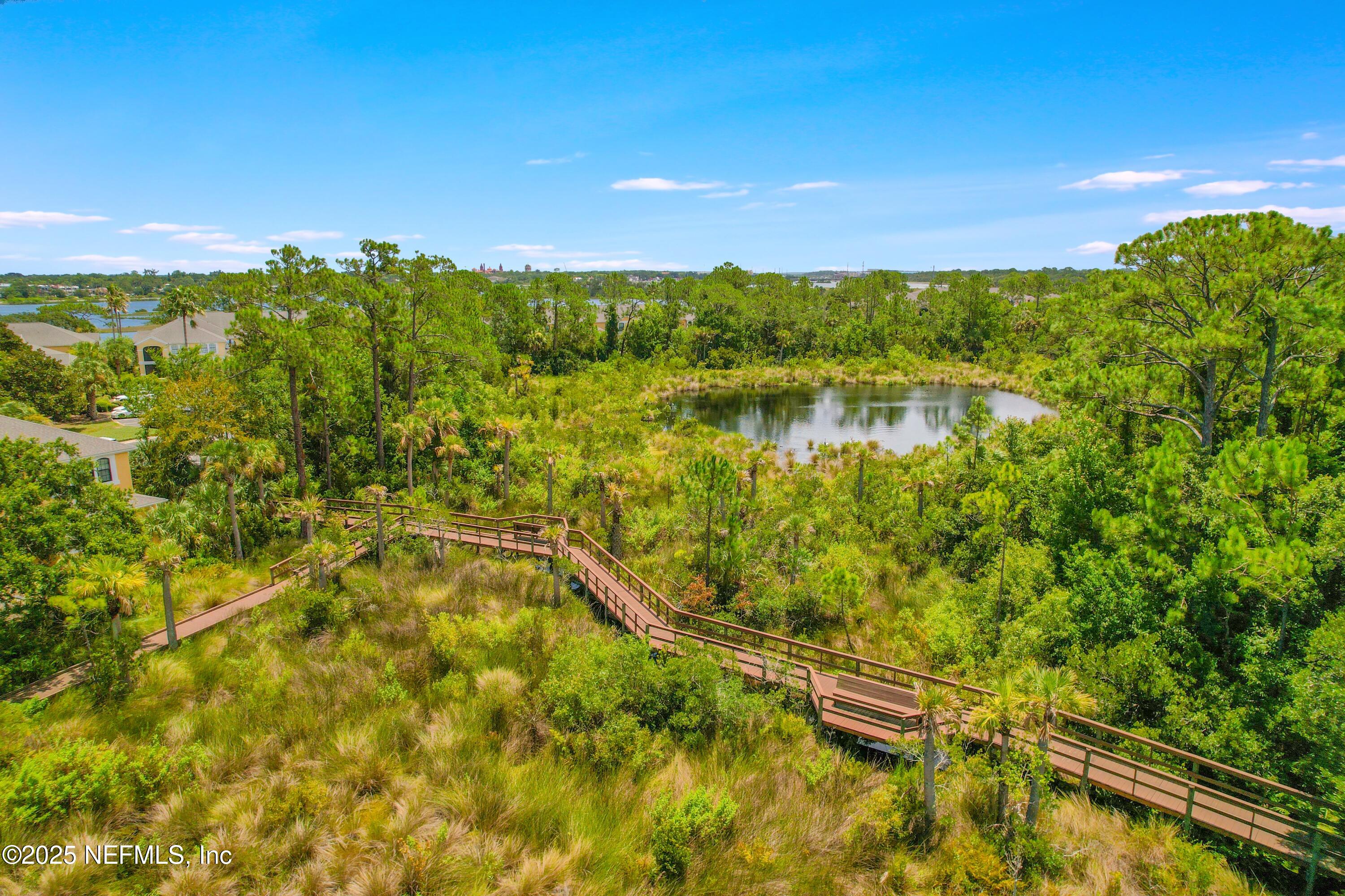 2827 Vista Cove Road St. Augustine, FL 32084 - Photo 6 of 59 a view of lake with green space