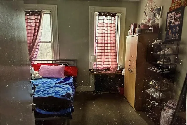 a view of front door of house